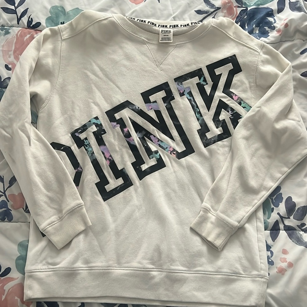 Pink hoodie